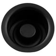 thumbnail image 5 of Westbrass R2082-62 3-1/2" Extra-Deep Collar Kitchen Sink Waste Disposal Drain Trim, Matte Black, 5 of 6