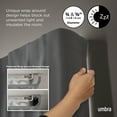 thumbnail image 2 of Umbra Twilight Expandable Double Curtain Rod 30-84", 2 of 10