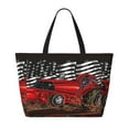 thumbnail image 2 of Honeii tractor for Tote Bag with Adjustable Strap,Beach Bag, Waterproof Sandproof Beach Tote Bag, Large Capacity Foldable Beach Bags, 2 of 7