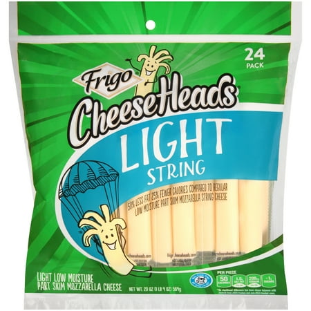 STRING, LIGHT LOW MOISTURE PART SKIM MOZZARELLA CHEESE