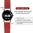 thumbnail image 5 of Uxcell Silicone Watch Band 19mm Soft Rubber Waterproof Watch Strap with Stainless Steel Buckle for Men Women, Red, 5 of 7
