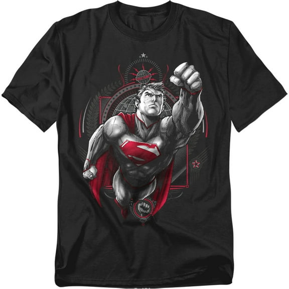 Superman T-Shirt Propaganda Superman Unisex Graphic Tee For Men & Women