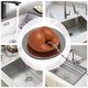 thumbnail image 5 of Tapón de Colador para de Cocina con Cadena, Diseño de Culo Simulado, para Desagüe de Suelo de Baño, Decoración de Cocina Universal B, 5 of 5