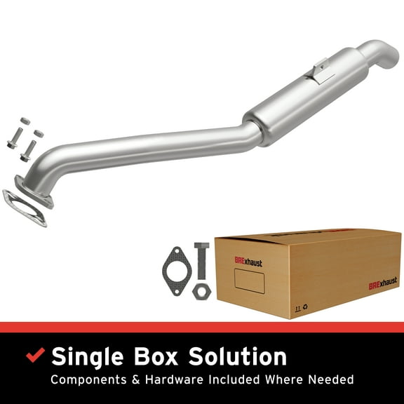 BRExhaust OE Replacement Exhaust Muffler Kit 108-0128: Compatible with 2002-2005 Kia Sedona 3.5L