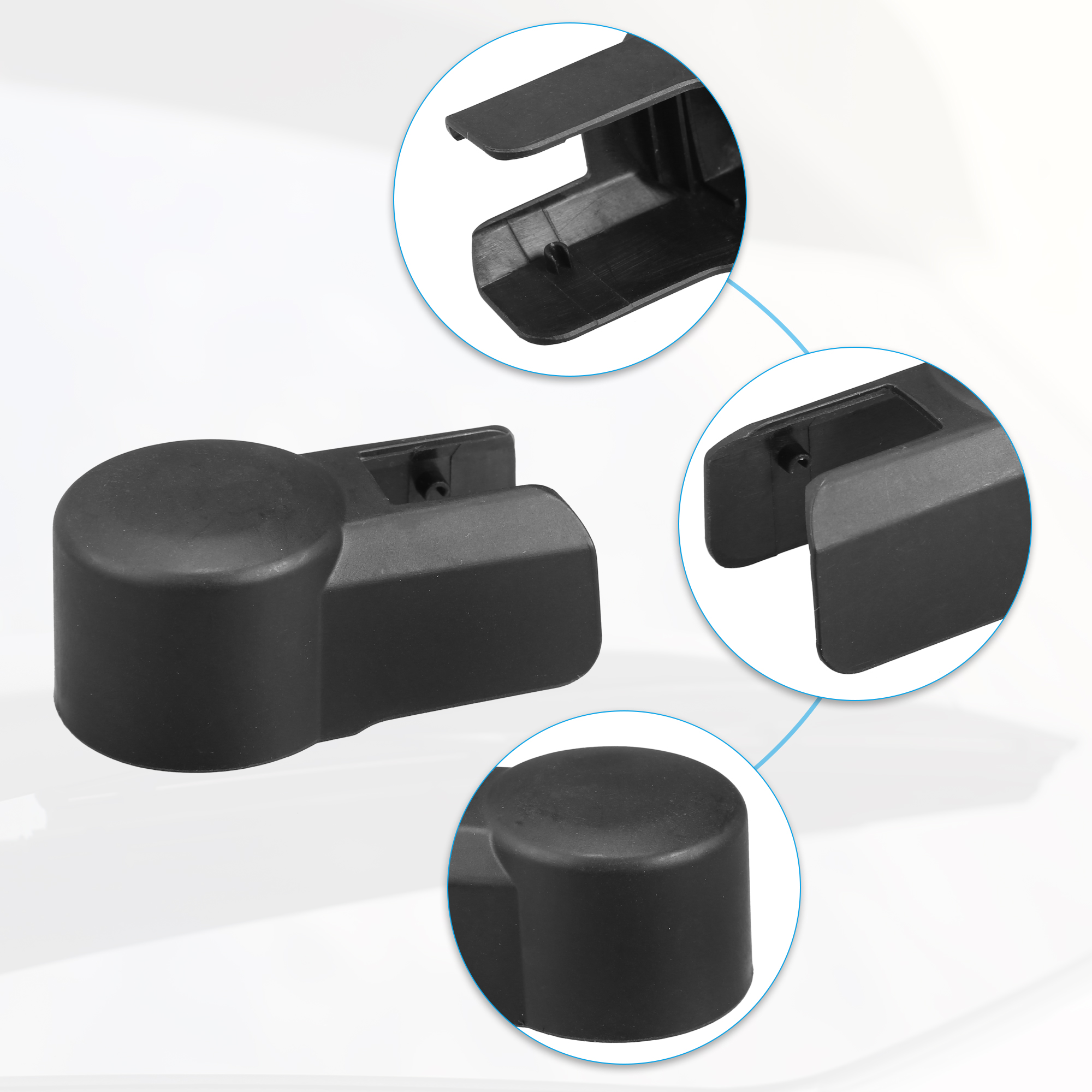 Unique Bargains Rear Wiper Arm Nut Cover Cap for Nissan Xterra 4.0L 2005-2015
