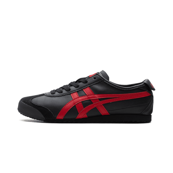 ONITSUKA TIGER MENS MEXICO 66 "Black / Red" 1183C102 004 from Stadium Goods