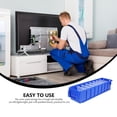 thumbnail image 3 of SEWACC Hardware Storage Box Combination Parts Box Blue 1Pcs, 3 of 8