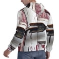 thumbnail image 6 of Fotbe Men's Hoodie with Rustic Door Handle Closeup Pattern - Kangaroo Pocket Pullover Hooded Sweatshirt, Perfect for Daily Wear, Travel, and Home-X-Large, 6 of 7