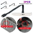 thumbnail image 1 of Cabecera Del Panel Frontal USB 3.1 Tipo E A C F Cable Expansión La Placa Base, 1 of 8