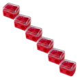thumbnail image 1 of Makeup Pencil Sharpener with Double Hole Design, Compact Cosmetic Pencil Sharpener for Eyeliner and Lip Liner,Portable Manual Sharpener for Eyebrow Pencils, Quick and Easy tool for Makeup Kit,6 pcs, 1 of 4