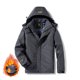 thumbnail image 5 of Chaqueta impermeable para hombre, abrigos con capucha, ropa exterior para hombre, cortavientos a prueba de viento, ropa de moda para primavera, Otoño e Invierno, 5 of 5