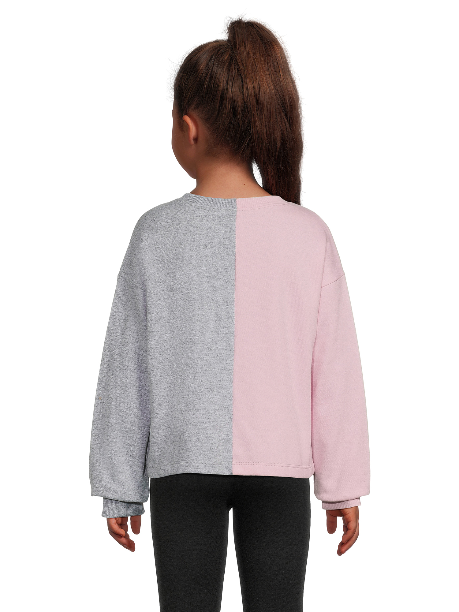 Marvel Girls' Split Graphic Sweatshirt, Sizes 4-16