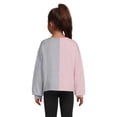 thumbnail image 5 of Marvel Girls' Split Graphic Sweatshirt, Sizes 4-16, 5 of 13