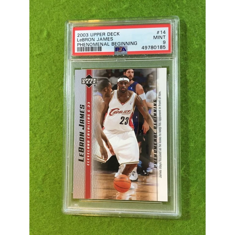NBAカード レブロンジェームズ 2003トップス ルーキー PSA9 LEBRON JAMES ROOKIE CARD PSA 9 CAVS SP RC 2003 LeBron James