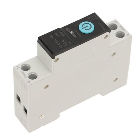 Disjoncteur De Rail Din, Interrupteur De Lumière WiFi Télécommande De  Téléphone 3 Modes De Chronométrage LED Pour Smart Lift 10A