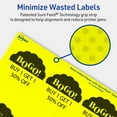 thumbnail image 5 of Avery Round Scalloped Labels, Neon Yellow, 2.5" Diameter, 720ct, 5 of 11