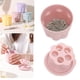 thumbnail image 5 of Taza De Limpieza De Brochas De Maquillaje, Elimina La Grasa, Limpia El Cepillo, El Tazón Del Depurador, Semicírculo Medio, Mejora La Eficiencia Para Uso En Viajes Ccdes Otros, 5 of 8