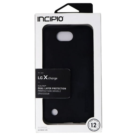 Incipio DualPro Series Étui pour Téléphone Intelligent LG X Charge - Noir/noir
