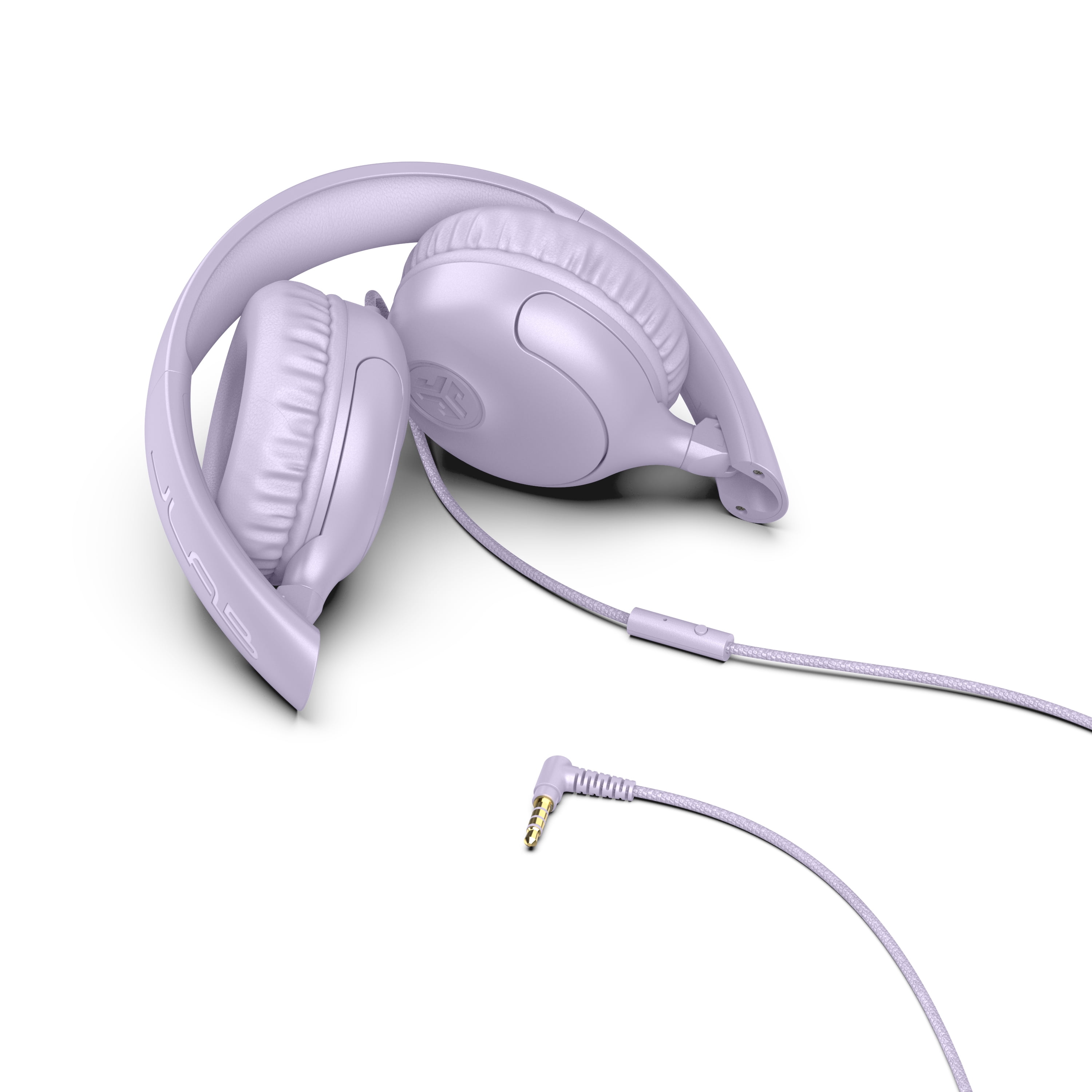 JLab Studio 2 Wired Headphones - Lilac; On-Ear Folding Headphones