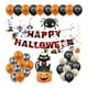 thumbnail image 2 of Globos de látex de Halloween con cinta para decoración de fiestas temáticas navideñas. Gato negro, 2 of 9