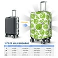 thumbnail image 6 of Haiem Green Various Lemons Luggage Cover Printed Suitcase Covers for Luggage Elastic Washable Suitcase Protector Fits 18-32 Inch Luggage-Large, 6 of 9