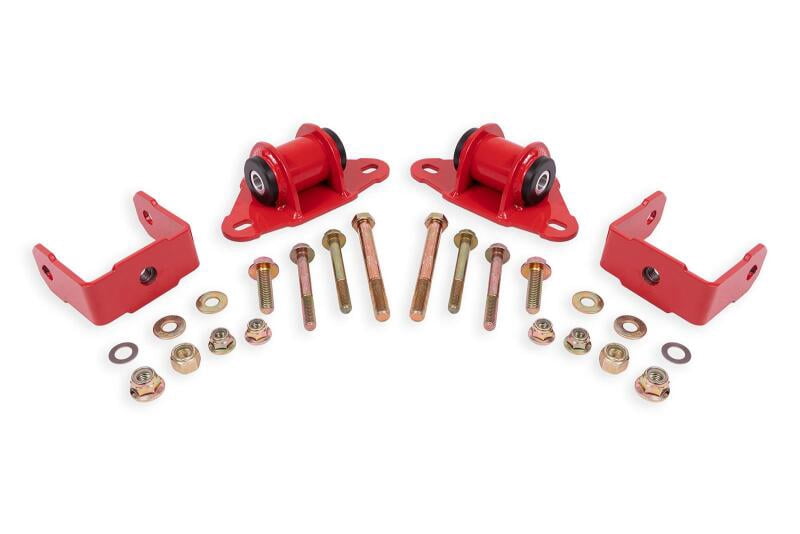 BMR 14-19 Chevrolet Corvette Transmission/Differential Mount - Red