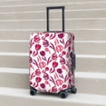 thumbnail image 2 of Lsque Tulips Flowers Printed Luggage Cover, Travel Luggage Protector,Scratch and Dirt Resistant, Fits 18-32 Inch Luggage - X-Large, 2 of 9