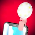 thumbnail image 2 of Mini luz LED para selfies, anillo de luz portátil con clip para selfies, lámpara LED para selfies para teléfono, 2 of 8