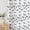 Grey, variant on White Short Sheer Curtains 36 Inch Length - Light Filtering Linen Blend Half Window Curtains with Embroidered Leaf Pattern for Kitchen Bathroom Basement, 2 Panels, 30"Wx36"L