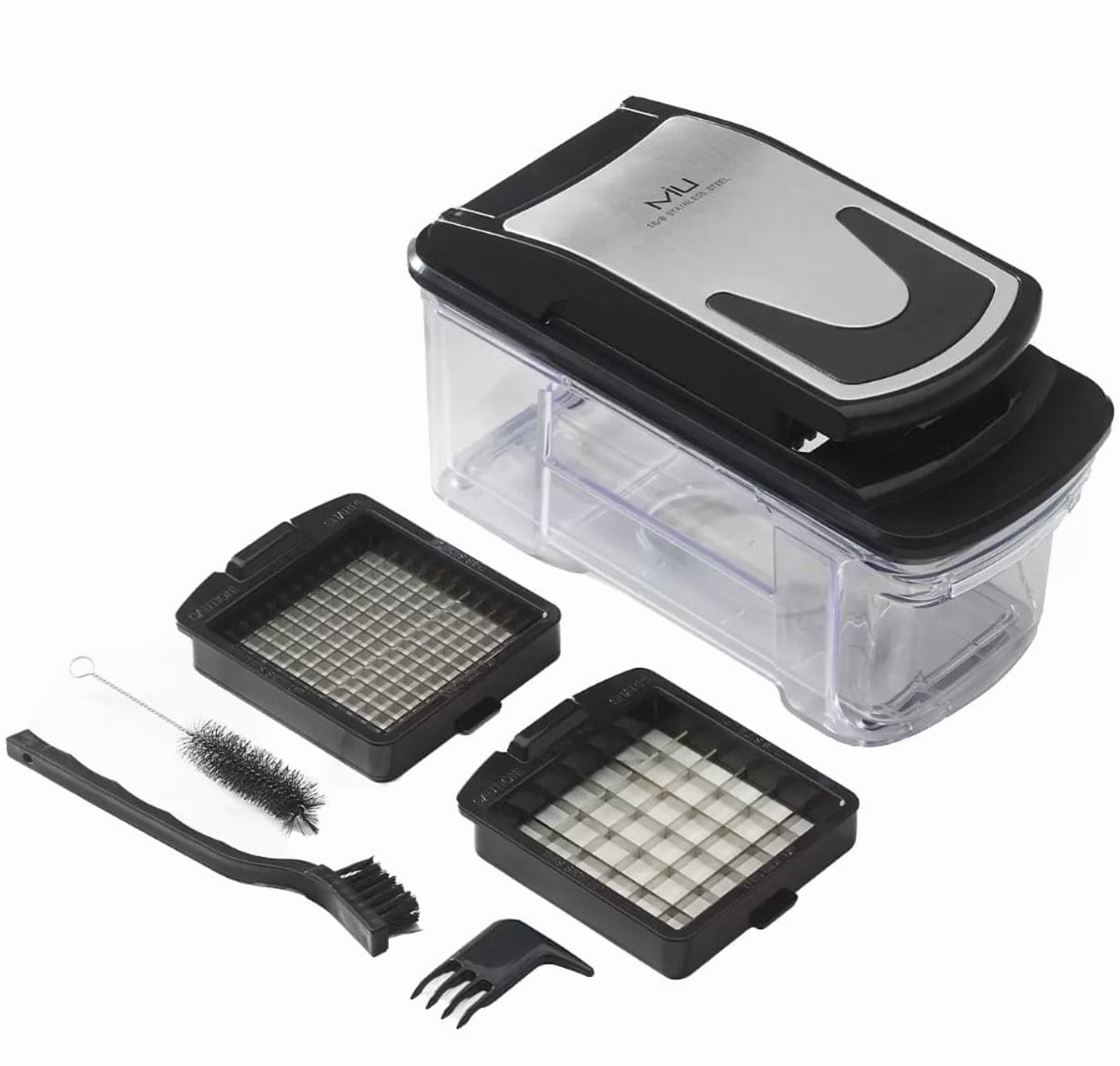 Miu Vegetable Chopper w/ 2 Interchangeable Dicer Blades, New in