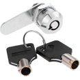 thumbnail image 4 of Zinc Alloy Tubular Lock For Security Drawer Door Cylinder Mailbox Tool Box Lock With 2 Keys, 4 of 4