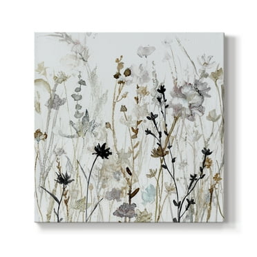 Wexford Home Wildflower Mist II - 10" x 10" Gallery Wrapped Canvas, Ready to Hang