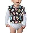 thumbnail image 6 of Kdxio Colorful Retro Tape Bibs For Babies, Baby Bibs for Eating, Toddler Bibs, Waterproof Bibs, Feeding Bibs, for Toddlers, Boys, Girls, 6 of 8