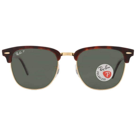 Sunglasses Ray-Ban RB 3016 990/58 Clubmaster Red Havana G-15 Gre