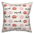 thumbnail image 2 of Creative Products Muah Lips 18x18 Spun Poly Pillow, 2 of 3