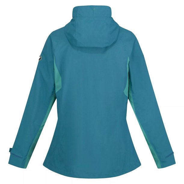Regatta - Chaqueta Impermeable Britedale para Mujer (Jacinto, Púrpura Zafiro, Berenjena Oscura) Regatta UTRG6302_hyacinthpurplesapphiredarkaubergine