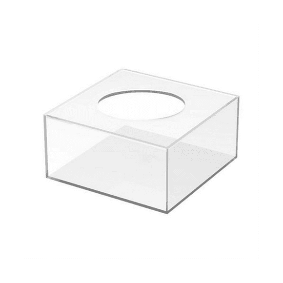 Acrylic Cake Display Board Square Cake Tray DIY Cake Refillable Board Base for Display Wedding Party Birthday 20X20X10cm