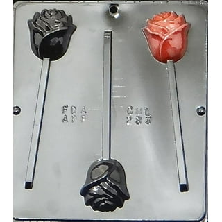 Hard Candy Molds - CANDY MOLD FLOWER+NUT (25)