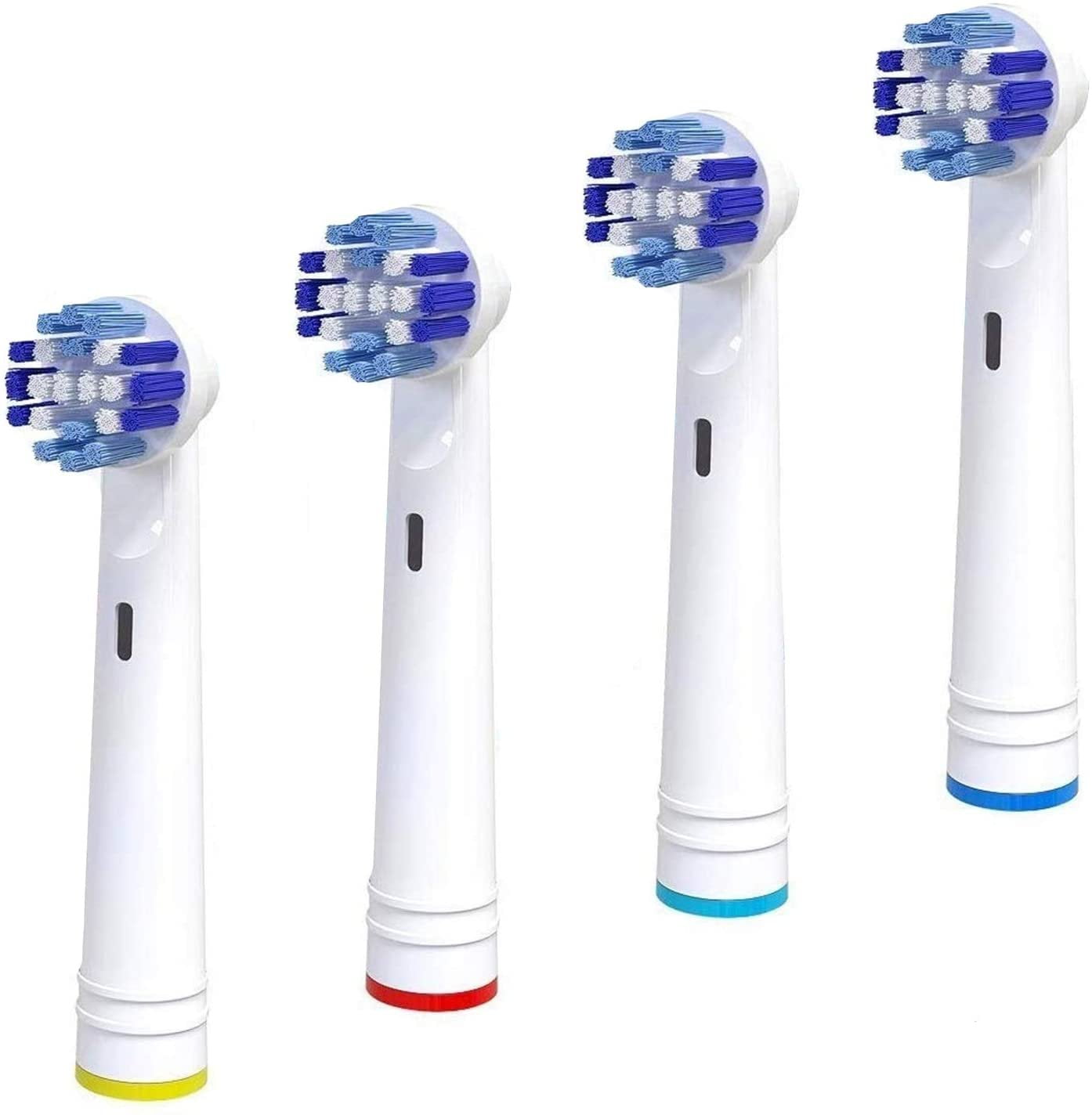 Replacement Brush Heads Compatible Oral B Braun- Pack of 4 Professional Electric Toothbrush Heads- Precise Refills for Oral-b 7000, Clean, Pro 1000, 9600, 500, 3000, 8000, Vitality Plus! - Walmart.com
