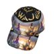 thumbnail image 2 of Iwájú Gorra de Béisbol para Hombres, Mujeres y Niños, Gorra Clásica de Visera Plana, Gorra Hip Hop Trucker, Snapback Ajustable, 2 of 5