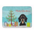 thumbnail image 1 of Carolines Treasures BB1587RUG Christmas Tree Black & Tan Dachshund Machine Washable Memory Foam Mat, 1 of 1