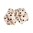 thumbnail image 1 of Pince à Cheveux à Pois à Griffes Imprimé Nœud Double Décor Pince à Cheveux Design à Ressort Prise Forte Dos Tête Griffe Cheveux Accessoires, 1 of 8