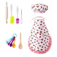 thumbnail image 3 of Bearachild 20 unids/set Chef juego de cocina para niños cocina DIY pastel pastelería postre hacer Kits para hornear creativo divertido niños utensilios Kits de equipo de elaboración de vino Bearachild HA003009-00B, 3 of 6