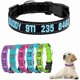 thumbnail image 1 of wonima02 Customizable Dog Collar Embroidered,Personalized Embroidered Pet ID Dog Collar with Pet Name and Phone Number 3 Adjustable Sizes: XSmall,Small, Medium, Large Nylon Collars for Dogs, 1 of 1