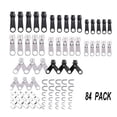 thumbnail image 1 of BUYISI 84Pcs Zipper Repair Kit Easy Fix Zipper Slider Head Puller Closure Universal Replacement Broken/Wearable Household Removable, 1 of 5