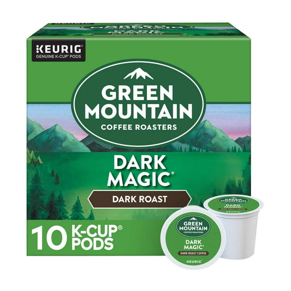 Green Mountain Coffee Roasters Dark Magic 10 Count, Packaging May Vary, 1 Ea..
