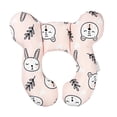 thumbnail image 3 of Almohada De Apoyo Para El Cuello Del Bebé Almohada De Alimentación Del Bebé Para Cochecito De Viaje Conejo Infantil, 3 of 9