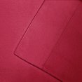 thumbnail image 3 of BNM Solid Flannel Cotton Sheet Set, California King, Burgundy, 3 of 3