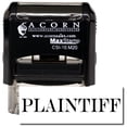 thumbnail image 1 of Self-Inking Plaintiff Stamp with Mint Green Ink, 1 of 4