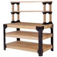 thumbnail image 1 of 2x4basics 90164MI Custom Work Bench and Shelving Storage System, Black, 1 of 4